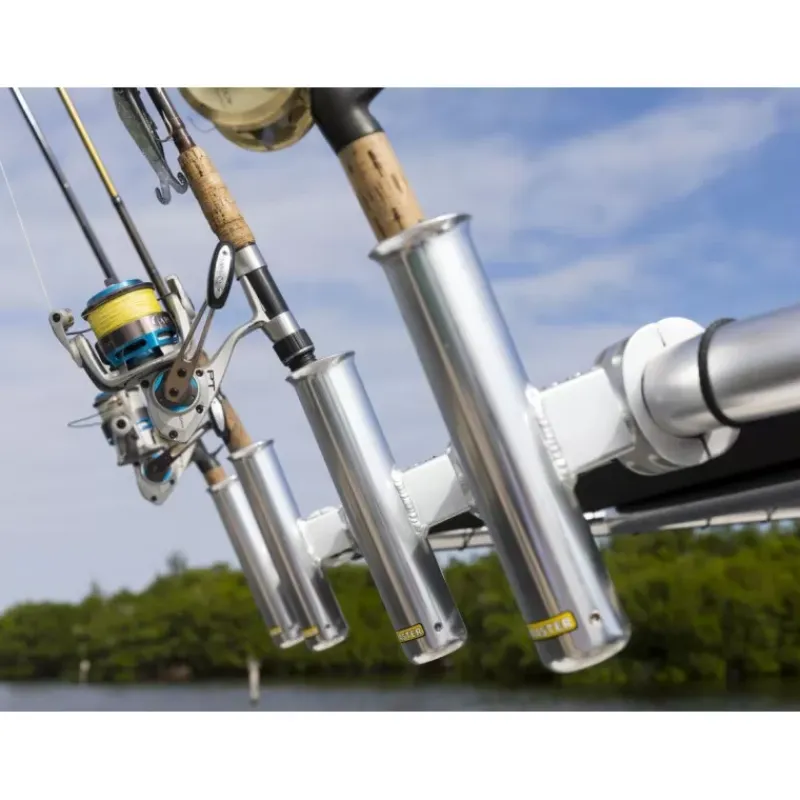 Support canne T-Top Pro alu brillant*Fishmaster Clearance