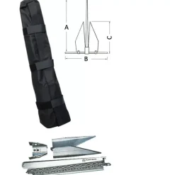 Sac pour ancre démontable*Fortress Online