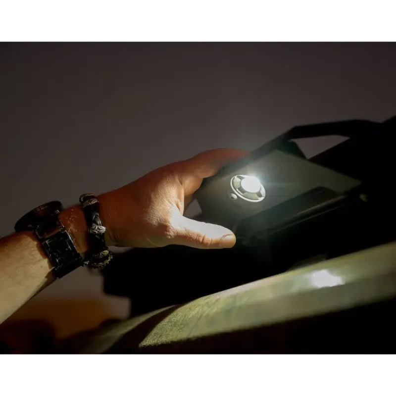 Discount Poignée de galerie et lumière pour Slimline II Accessoires Offroad, Franchisseur, Tout-Terrain Et 4X4·Accessoires Pour Galeries De Toit|Tente De Toit, Barre De Toit, Coffre & Échelle·Accessoires Galerie