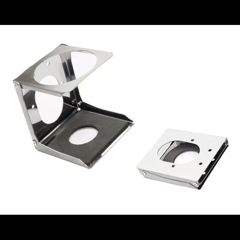 New Porte-gobelet pliable acier inox Accessoires Offroad, Franchisseur, Tout-Terrain Et 4X4·Accessoires Offroad|Rangement·Support & Rangement Multifonctions