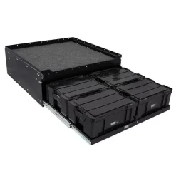 Tiroir coulissant pour 6 boîtes Cub Accessoires Offroad, Franchisseur, Tout-Terrain Et 4X4·Rangements Et Aménagement Intérieur