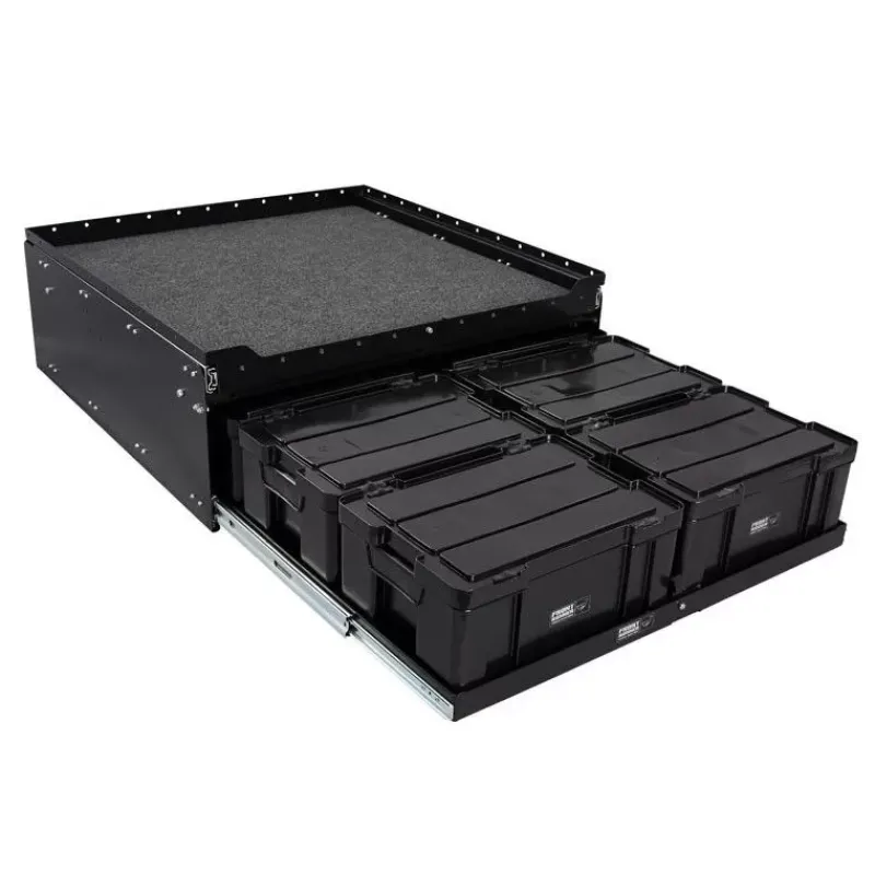 Tiroir coulissant pour 6 boîtes Cub Accessoires Offroad, Franchisseur, Tout-Terrain Et 4X4·Rangements Et Aménagement Intérieur