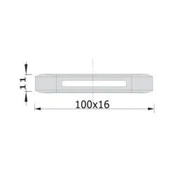 FS Andromeda G3 Éclairage de courtoisie LED en saillie*Foresti & Suardi Discount