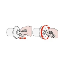 Hot FS Nable coudé bouchon à levier Réservoir D'Eau·Nable, Coupelle & Boîtier D'Eau|Accastillage De Pont·Nable