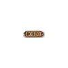 New FS Plaque laiton bosco Décoration Marine·Laiton & Bois