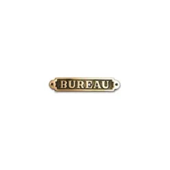 FS Plaque laiton bureau*Foresti & Suardi Sale