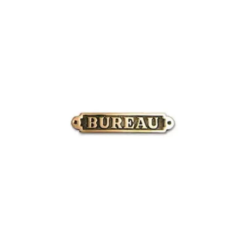 FS Plaque laiton bureau*Foresti & Suardi Sale