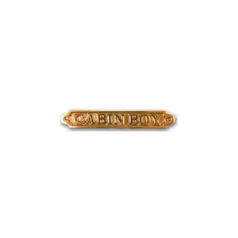 FS Plaque laiton cabin boy*Foresti & Suardi Discount