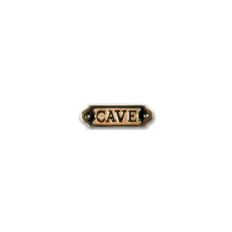 FS Plaque laiton cave*Foresti & Suardi Outlet