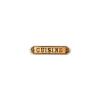 Sale FS Plaque laiton cuisine Décoration Marine·Laiton & Bois