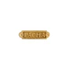 FS Plaque laiton pacha Décoration Marine·Laiton & Bois