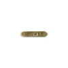 Outlet FS Plaque laiton shower Décoration Marine·Laiton & Bois