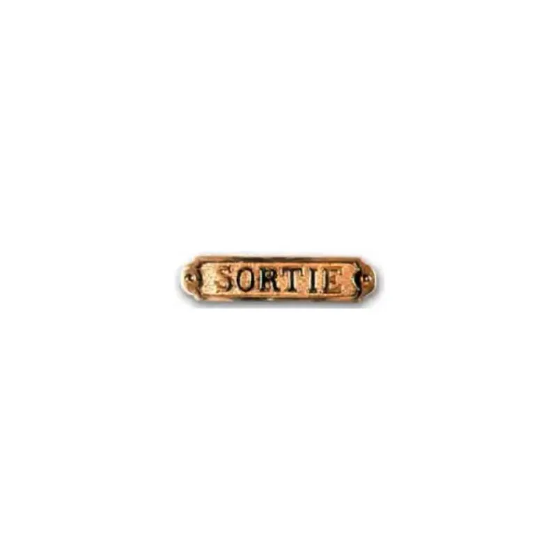 FS Plaque laiton sortie*Foresti & Suardi Discount