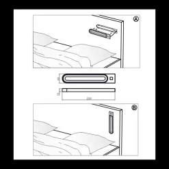Discount FURNIKA Applique LED d'ambiance ports USB Eclairage & Lampe·Applique Lumineuse|Eclairage & Lampe·Applique