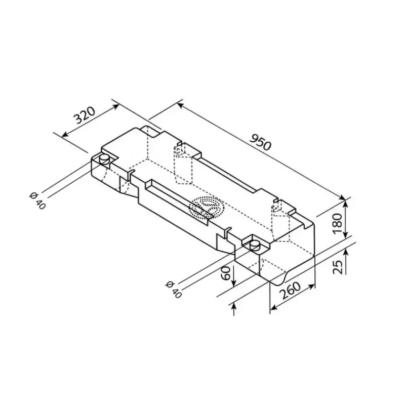 Clearance FUSION Réservoir 45 L VW T2/T3 - EV 1003 Vw T3|Réservoir D'Eau·Réservoir Eau Usée