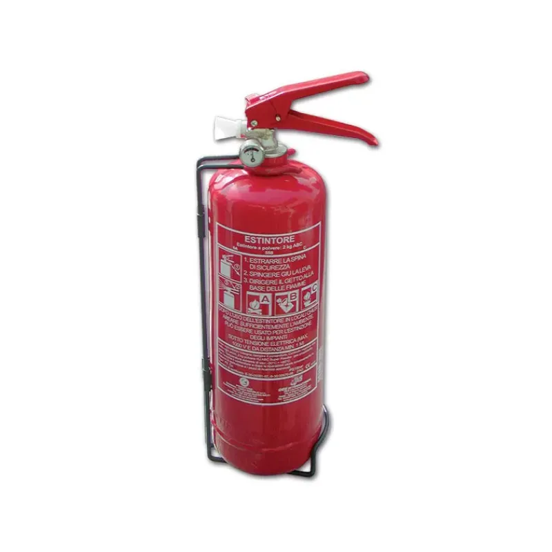 Outlet Extincteur ABC 2 kg | avec support et manomètre Lutte Incendie & Extincteur|Matériel De Sécurité Embarqué·Lutte Incendie & Extincteur