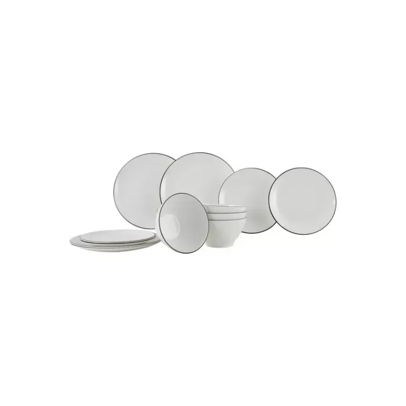 Set vaisselle Linea Line 12 pièces*Gimex Sale