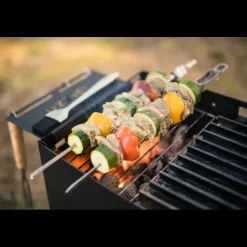 Online Lot de 4 pics à brochette Cuisson·Grille & Accessoire Barbecue|Barbecue & Réchaud Extérieur·Accessoire Barbecue