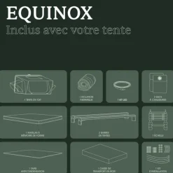 Hot Equinox Tente De Toit, Barre De Toit, Coffre & Échelle·Tente De Toit