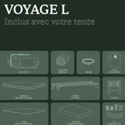 Best Voyage L Tente De Toit, Barre De Toit, Coffre & Échelle·Tente De Toit