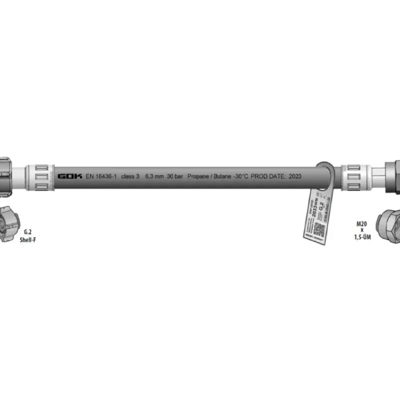 New Caramatic ConnectBasic lyre haute pression G.2 Equipement Gaz·Tuyau Et Lyre Gaz|Equipement Gaz·Tuyau Et Lyre Gaz