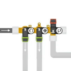 Online Vanne gaz à levier bicolore 1 voie Equipement Gaz·Vanne Et Robinet Gaz|Equipement Gaz·Vanne Et Robinet Gaz