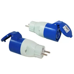 Adaptateur CEE femelle / mâle standard*Haba Discount