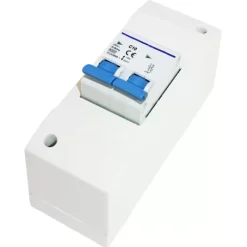 Outlet Coffret électrique | 2 disjoncteurs 10 A Distribution & Protection·Protection, Coffret Et Disjoncteur Ac|Distribution & Protection·Coffret , Protection Et Disjoncteur Ac