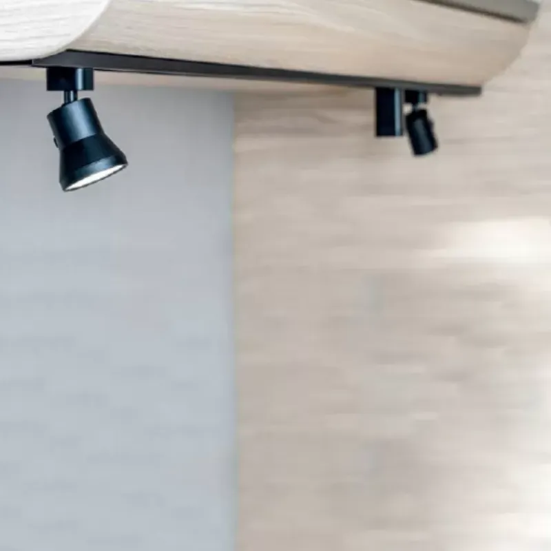 New Lanciano - Kit 2 spots Large - 2 x USB Eclairage & Lampe·Rail Et Réglette|Eclairage & Lampe·Réglette Et Rail