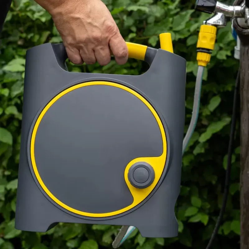 Sale Maas AquaFlow 10 - Tuyau d'eau plat sur enrouleur - 11,5 M Plomberie·Tuyau Arrosage & Raccord|Plomberie·Jet D'Eau Et Arrosage (Tuyau Et Raccord)
