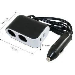 Sale Multiprise allume-cigare/USB Distribution & Protection·Prise Et Fiche Dc (Allume Cigare, 12V, Usb...)|Distribution & Protection·Fiche Et Prise Dc (Allume Cigare, 12V, Usb...)