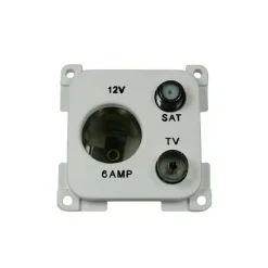 Prise 12 V+ant+sat C-line*Haba Outlet