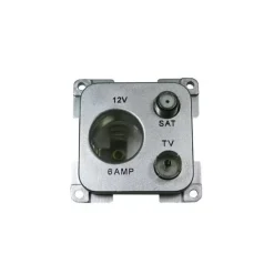 Prise 12 V+ant+sat C-line*Haba Outlet