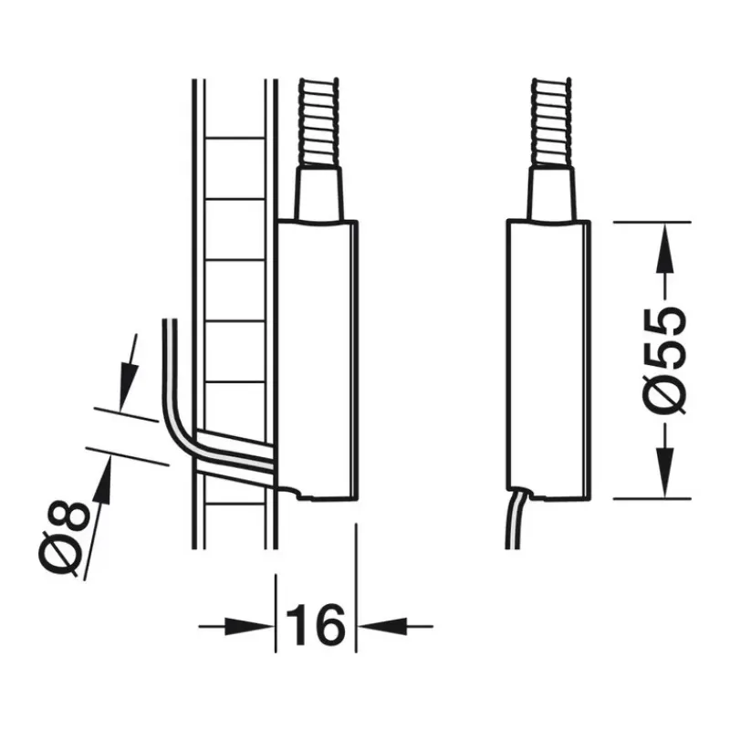 Liseuse flexible 12 / 24V*Hafele Best