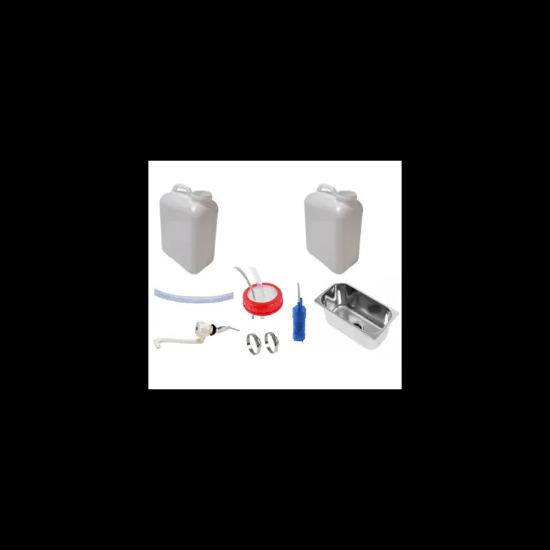 Outlet Kit eau pour van | Avec évier | 13 L Evier, Lavabo & Receveur·Kit Évier De Cuisine|Lavabo, Évier & Receveur·Kits Complets Évier De Cuisine