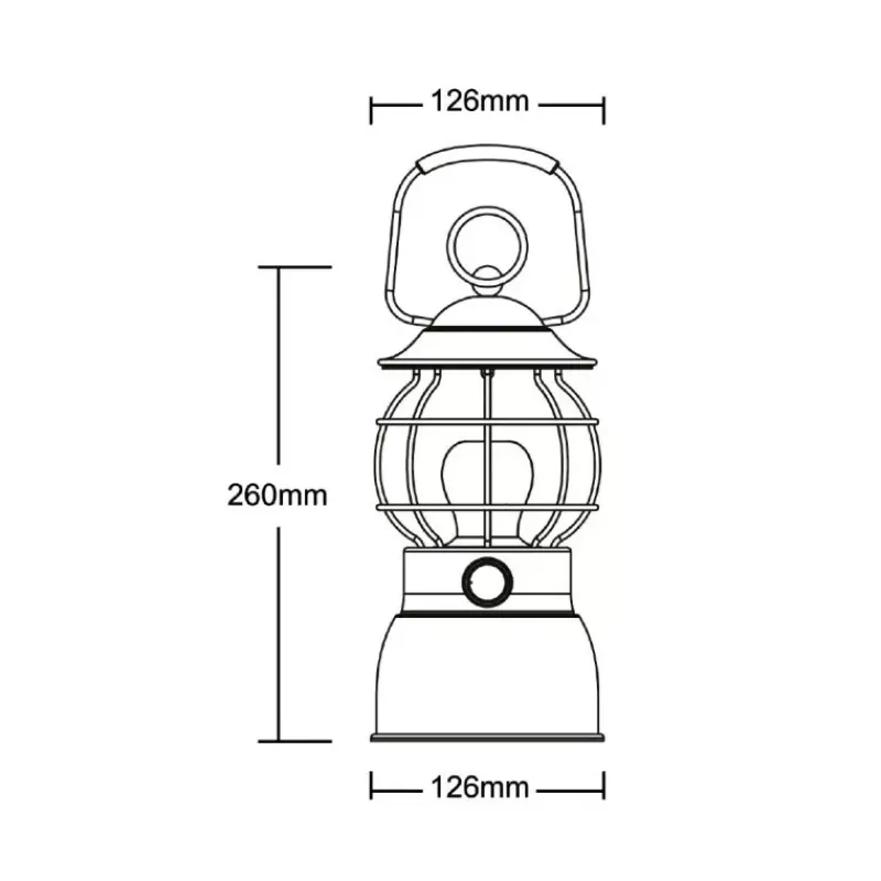 New HT Lanterne à led USB Electricité & Éclairage·Lampe & Lanterne Électrique|Eclairage & Lampe·Eclairage Extérieur