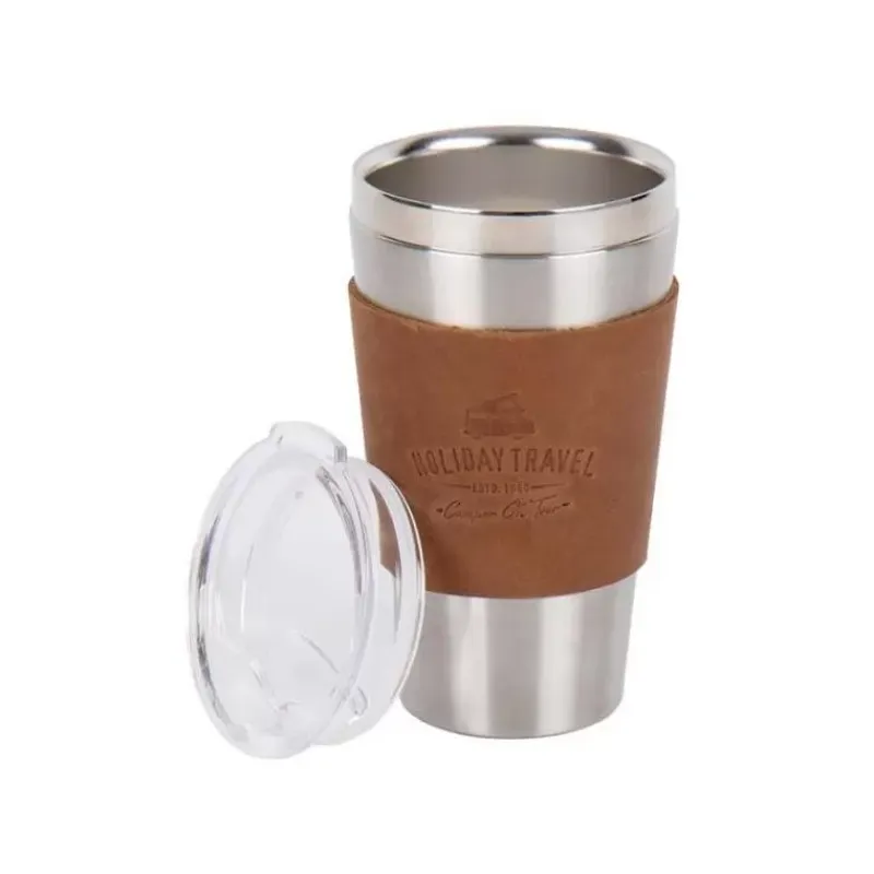 Hot HT Tasse double paroi inox 550 ml Cuisine & Vaisselle·Gourde & Thermos®|Ustensile De Cuisine & Vaisselle·Gourde & Pichet Isotherme