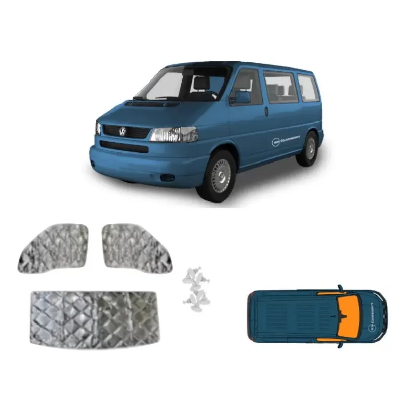 Rideaux isolants 3 pièces | VW T4*HTD Clearance