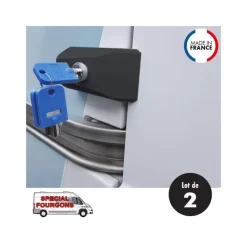 Clearance Kit 2 verrous fuyants porte latérale et arrière fourgon Poignée, Verrou & Fermeture Extérieures·Fermeture Et Verrou Extérieur|Poignée, Verrou & Fermeture Extérieures·Fermeture Et Verrou Extérieur