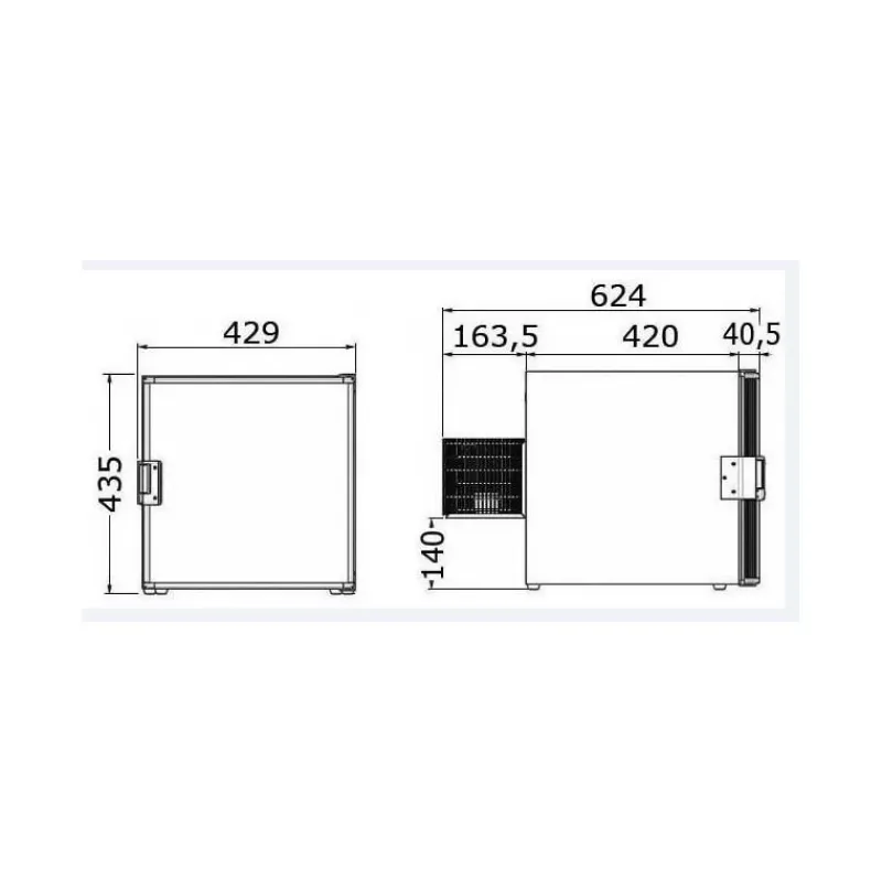 Sale Cruise 40 Cubic Classic Réfrigérateur·Réfrigérateur À Compression|Réfrigérateur·Réfrigérateur À Compression