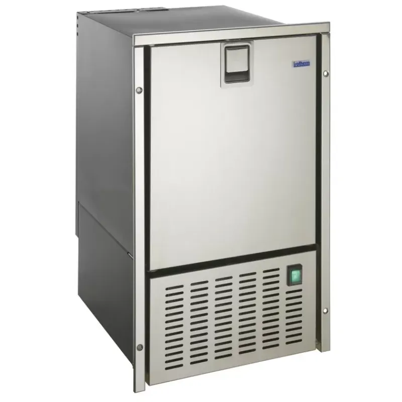 Outlet Machine à glaçon White Ice Inox Réfrigérateur·Congélateur Et Machine À Glaçons