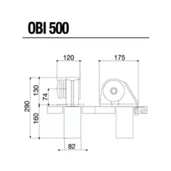 New Obi 500 | 700W | ø 8 mm Guindeau·Guindeau Électrique