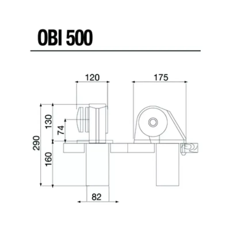 New Obi 500 | 700W | ø 8 mm Guindeau·Guindeau Électrique