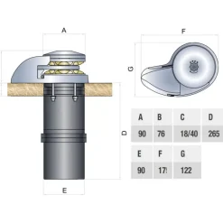 Smart-V 12 V | 500 W – 6 mm*ItalWinch Best
