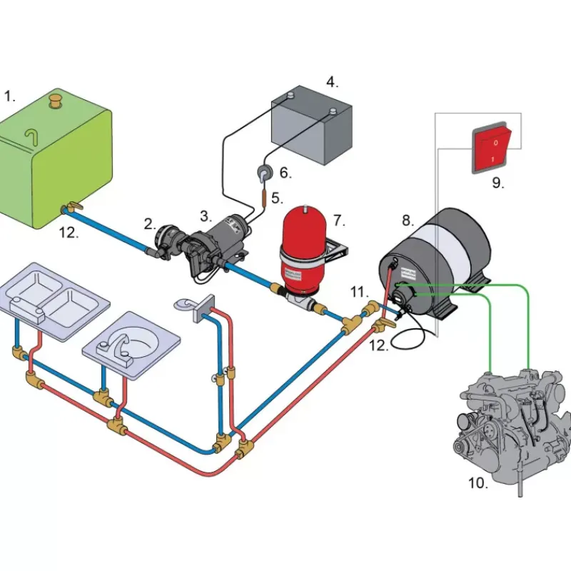 New JOHNSON AquaH 60 L Chauffe-Eau·Chauffe-Eau À Échangeur Et Hybride