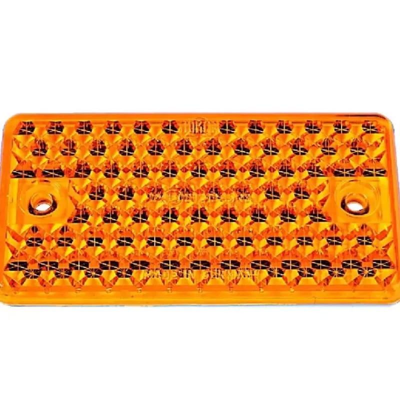 Discount Catadioptre rectangle adhésif 91 x 47 x 7 mm Attelage & Matériel Remorque·Signalisation, Feux De Remorque & Caravane|Eclairage & Lampe·Catadioptre