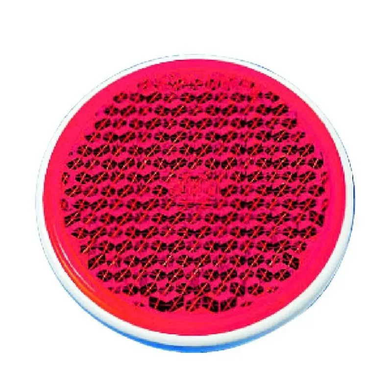 Catadioptre rond adhésif ø 58 mm rouge*Jokon Best