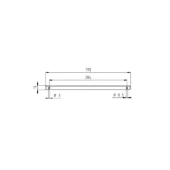 Discount 3eme feu stop 310 x 15 x 18 mm Eclairage & Lampe·Feu De Signalisation Arrière