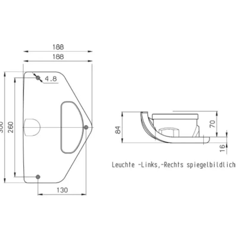 Outlet Feu arrière System 2000 Eclairage & Lampe·Feu De Signalisation Arrière