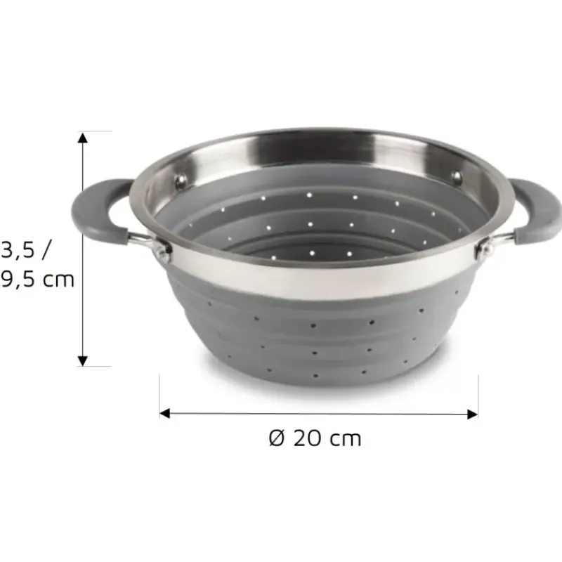 Colander passoire pliable d20 cm*Kampa Hot